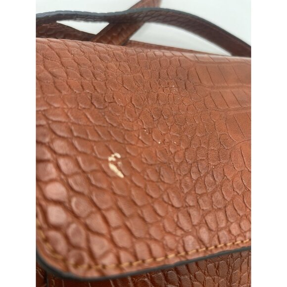 Giani Bernini Croco Envelope Crossbody Pre - Owned Great Condition - Picture 7 of 7